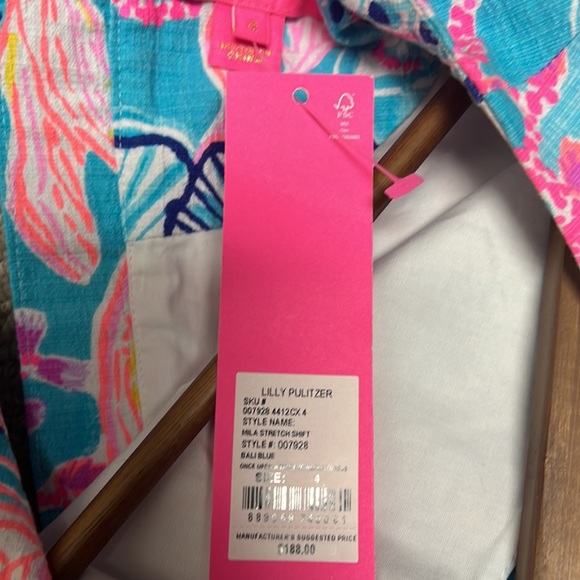NWT Lilly pulitzer mila stretch shift dress - Picture 3 of 3